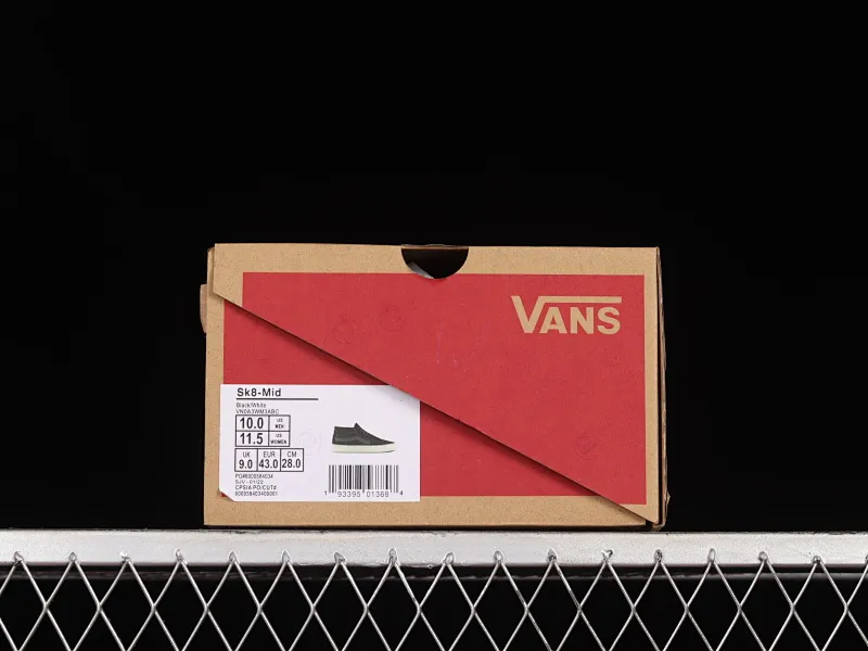 All categories Vans Vans series Vans Mid Vans China Vans SK8-Mid Vans transparent luminous black Chinese casual sneakers VN0A3WM3ABC